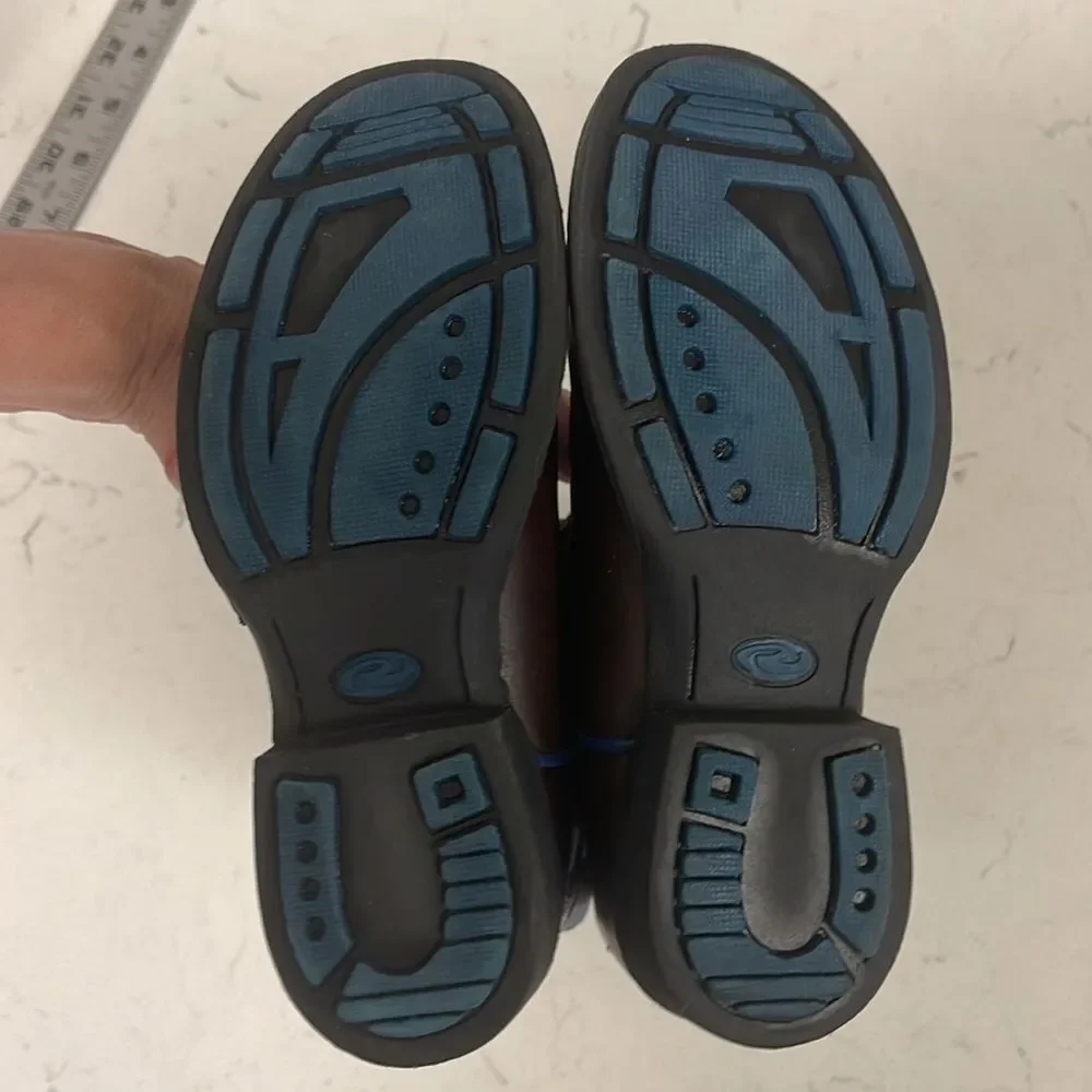 Roper Kids Lightning (Toddler/Little Kid) Blue and Brown Western Boots Size 11